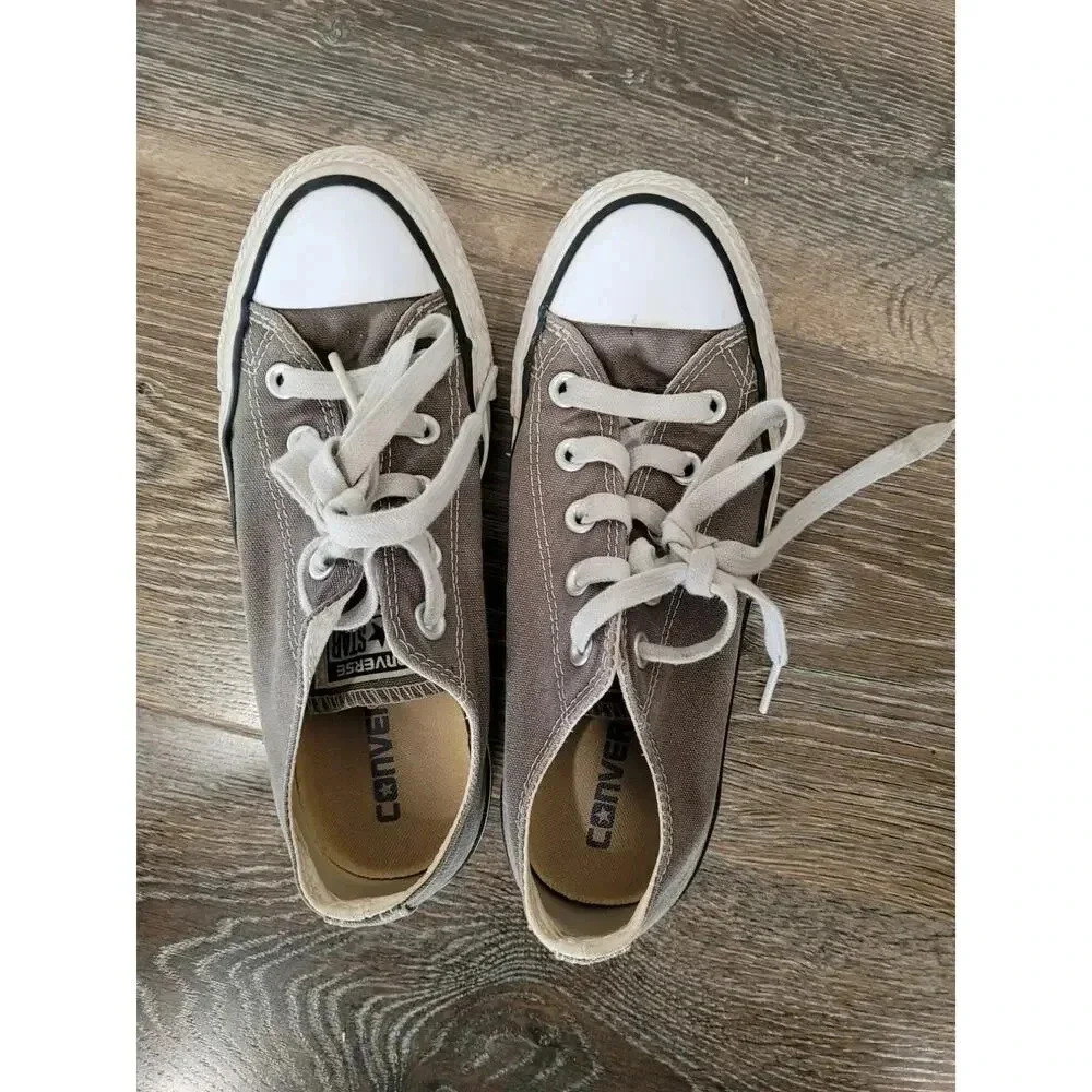 Converse Shoes Gray Women's size‎ 6 #3